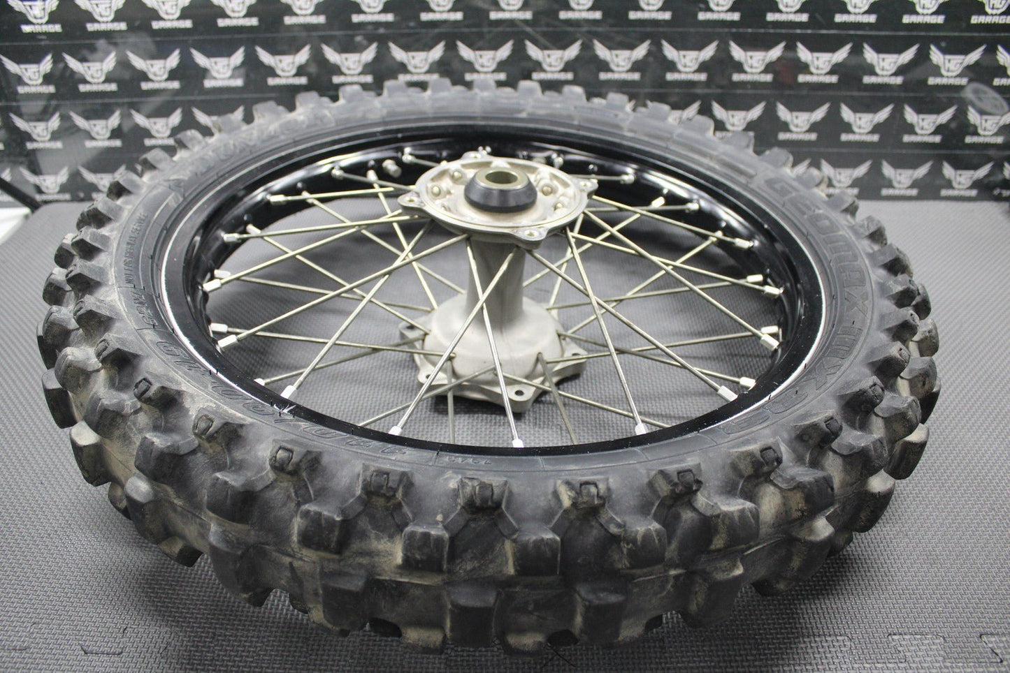 2020 SUZUKI RMZ250 OEM BLACK REAR BACK WHEEL RIM HUB TIRE 64100 - 46K00 19 x 1.85" - hggarage