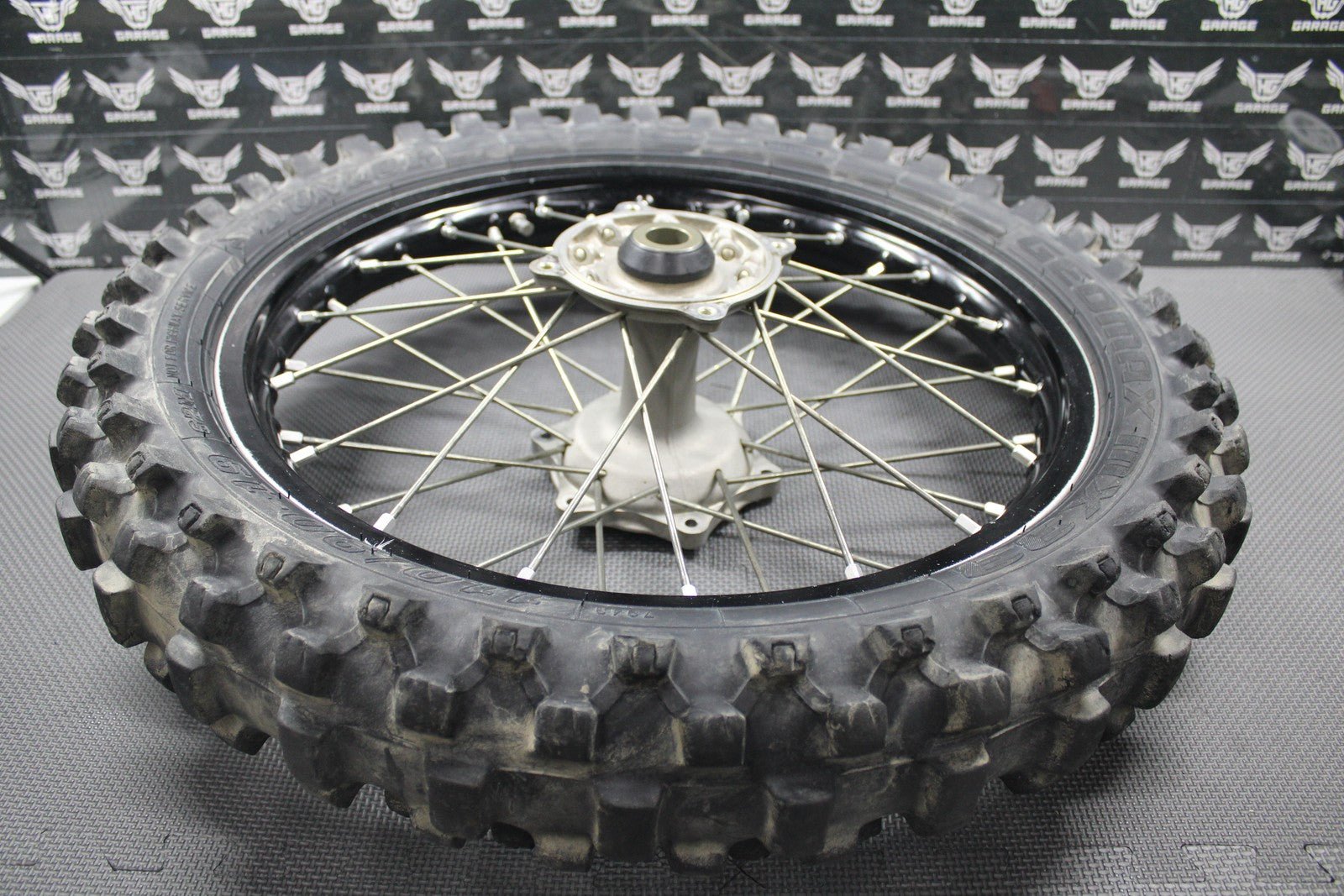 2020 SUZUKI RMZ250 OEM BLACK REAR BACK WHEEL RIM HUB TIRE 64100 - 46K00 19 x 1.85" - hggarage