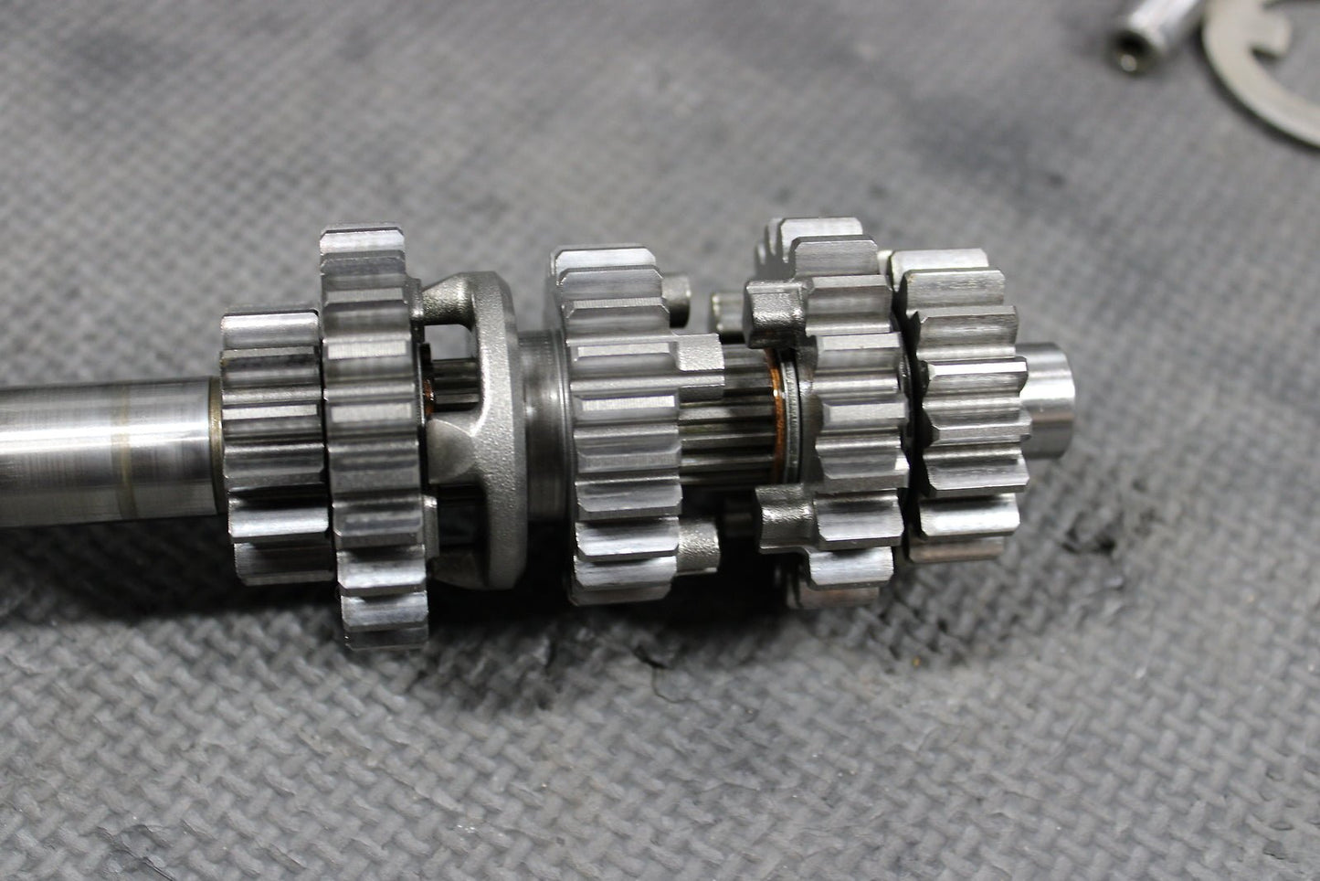 2009 Honda CRF150RB Expert OEM Engine Transmission Gears Shift Dog Forks Assembl - hggarage