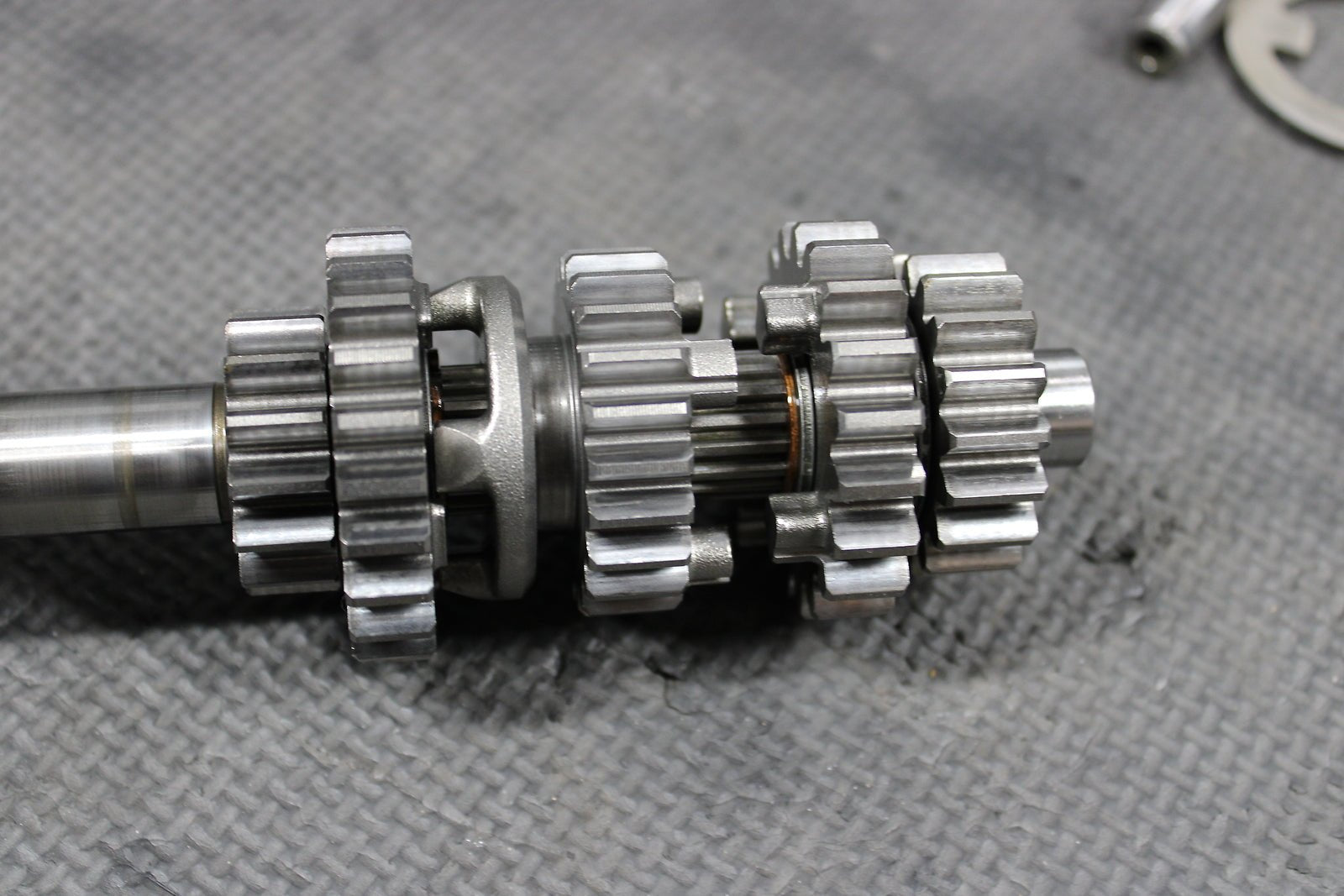 2009 Honda CRF150RB Expert OEM Engine Transmission Gears Shift Dog Forks Assembl - hggarage