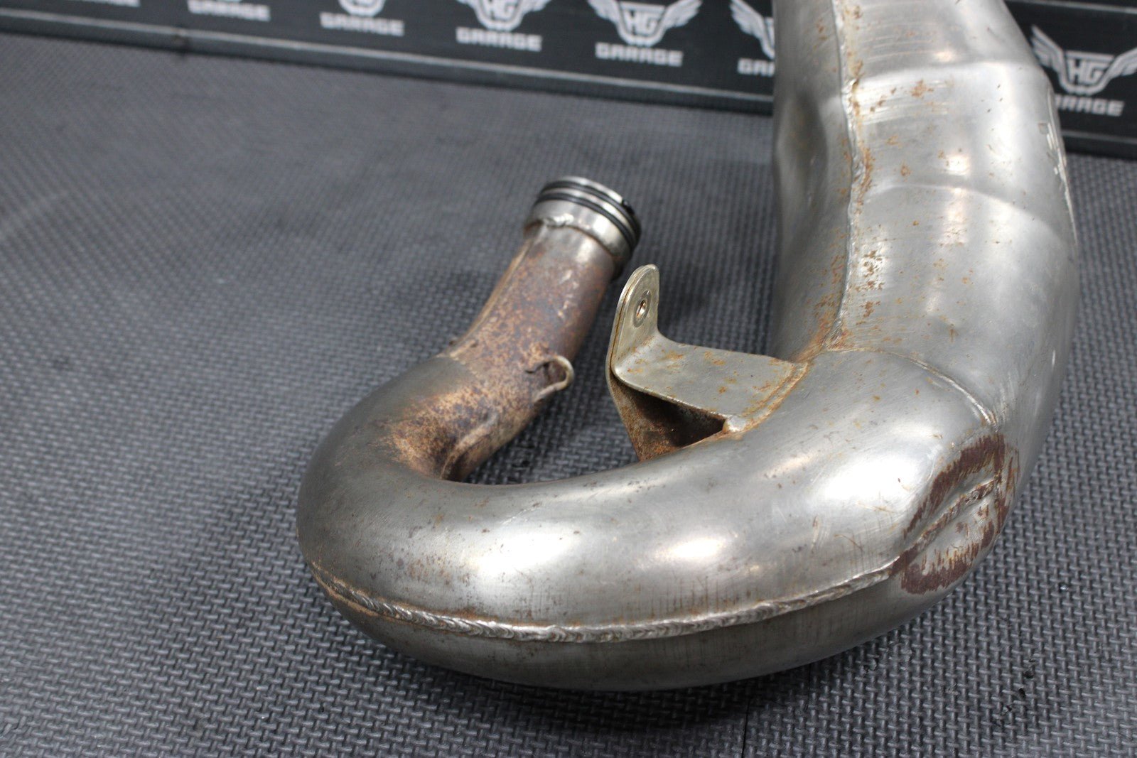 1996 KAWASAKI KX125 95 - 97 FMF FATTY EXHAUST PIPE HEADER EXPANSION CHAMBER 290597 - hggarage