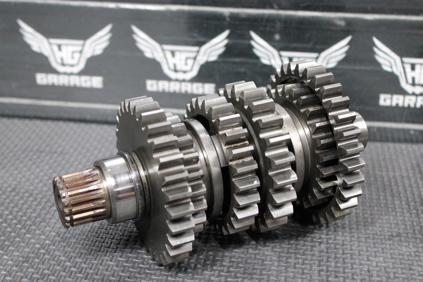 2013 HUSQVARNA TE511 OEM ENGINE TRANSMISSION GEARBOX SHIFT FORKS SHAFTS DRUM - hggarage