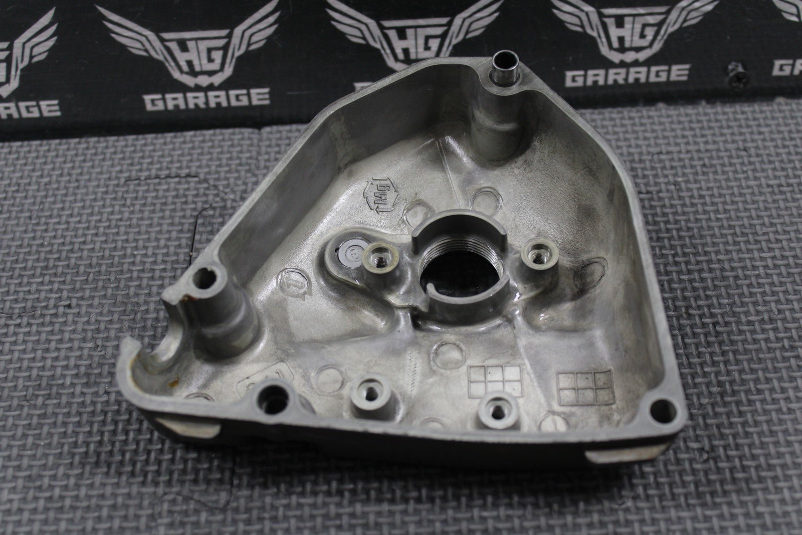 2007 04 - 08 KAWASAKI KX250F OEM LEFT CASE STATOR GENERATOR COVER 14031 - 0077 - hggarage