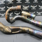 2010 KTM 08 - 10 250 XCF SXF DRD TITANIUM MUFFLER EXHAUST SILENCER SPARK ARRESTOR - hggarage