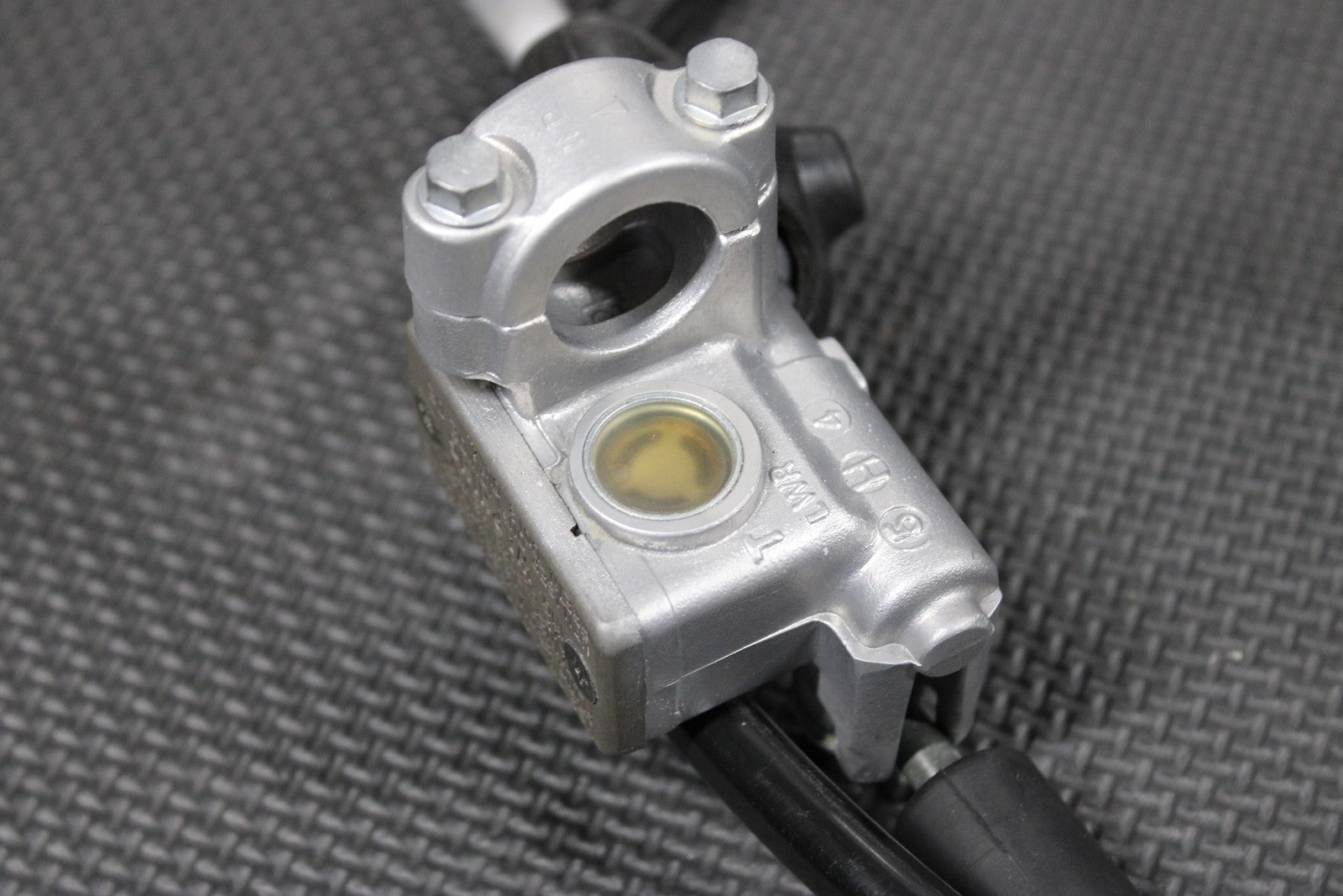 1996 KAWASAKI KX125 OEM COMPLETE NISSIN FRONT BRAKE CALIPER MASTER CYLINDER GOOD - hggarage