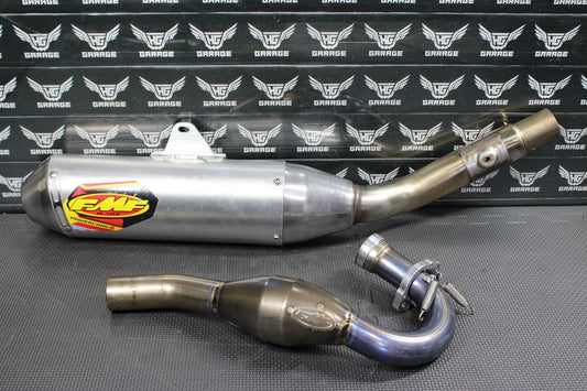 2007 HONDA CRF450R FMF POWERCORE 4 SLIPON PIPE W/ MEGABOMB TITANIUM HEADER PIPE - hggarage