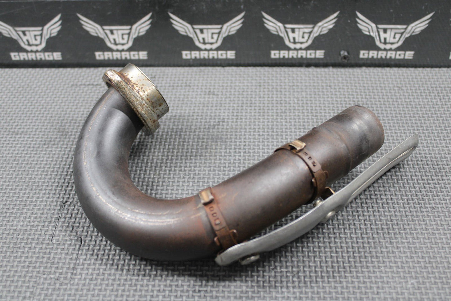2020 YAMAHA 19 - 22 YZ250F 21 - 22 YZ250FX OEM EXHAUST PIPE CHAMBER HEADER SHIELD - hggarage