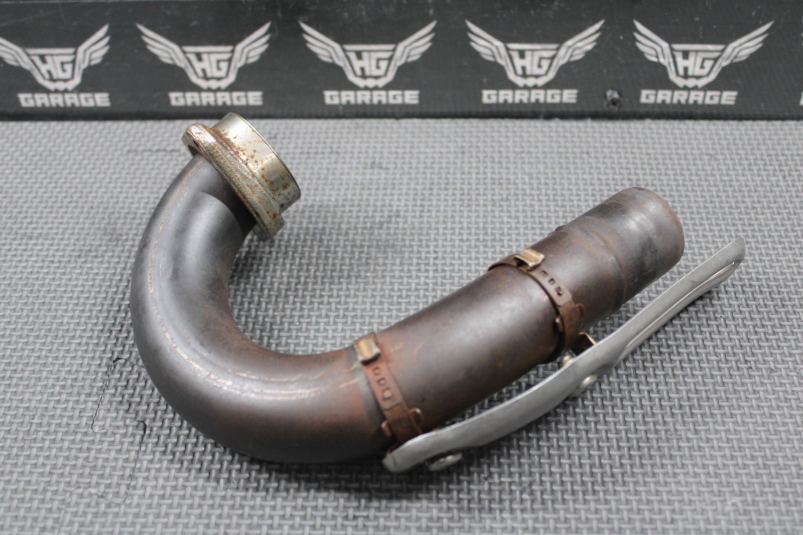2020 YAMAHA 19 - 22 YZ250F 21 - 22 YZ250FX OEM EXHAUST PIPE CHAMBER HEADER SHIELD - hggarage