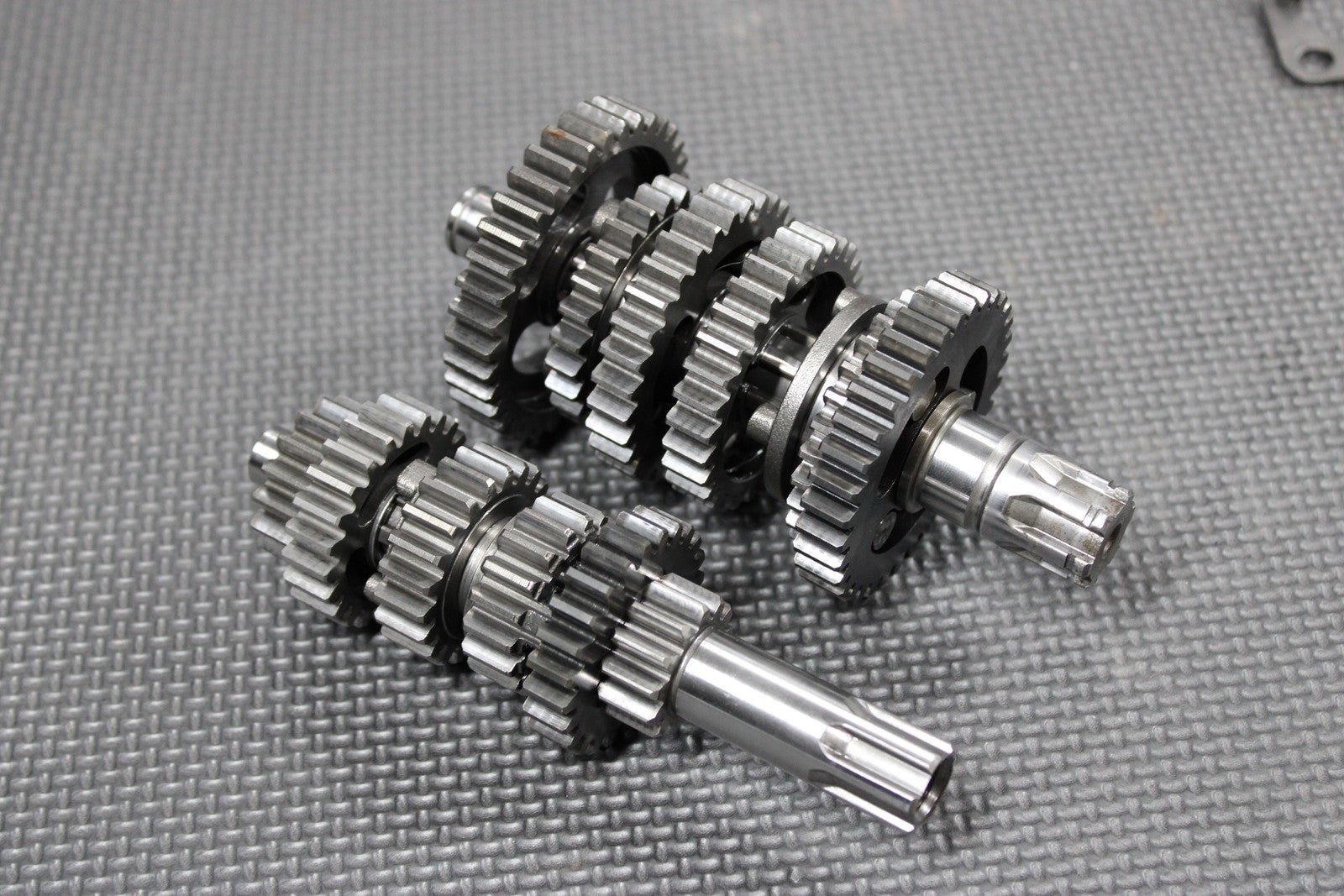 2004 00 - 04 KAWASAKI KX65 OEM ENGINE TRANSMISSION GEARS GEARBOX SHIFT SHAFT DRUM - hggarage