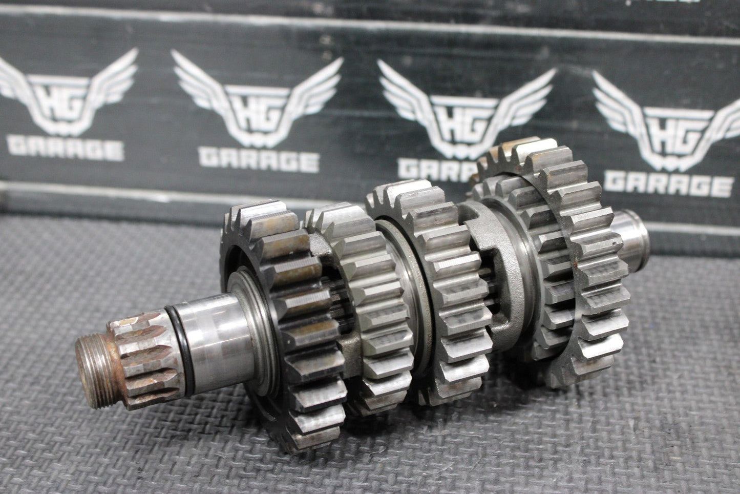 2006 06 - 09 YAMAHA YZ450F OEM ENGINE TRANSMISSION GEARBOX MAINSHAFT COUNTERSHAFT - hggarage