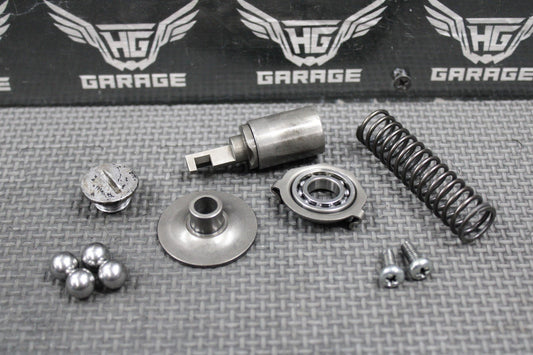 1988 HONDA CR250R OEM EXHAUST VALVE GOVERNOR PLATE RELEASE SPRING HOLDER PARTS - hggarage