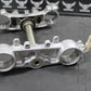 1996 1997 Yamaha YZ125 OEM Front Forks Triple Tree Steering Stem Bar Clamp - hggarage