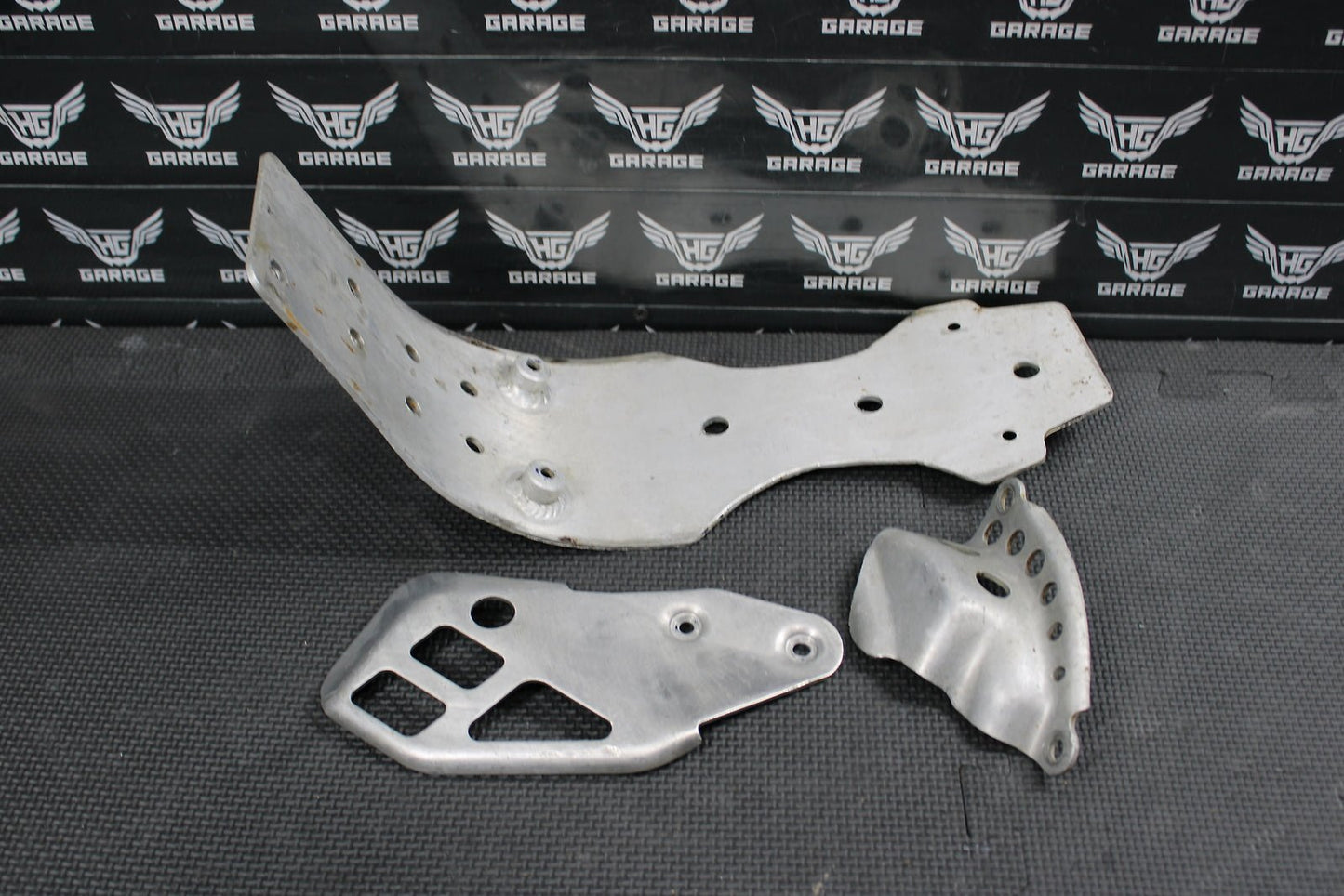 2002 YAMAHA YZ250F WORKS CONNECTION LOWER BOTTOM SKID PLATE GUARD SHIELD 5SG - 211 - hggarage