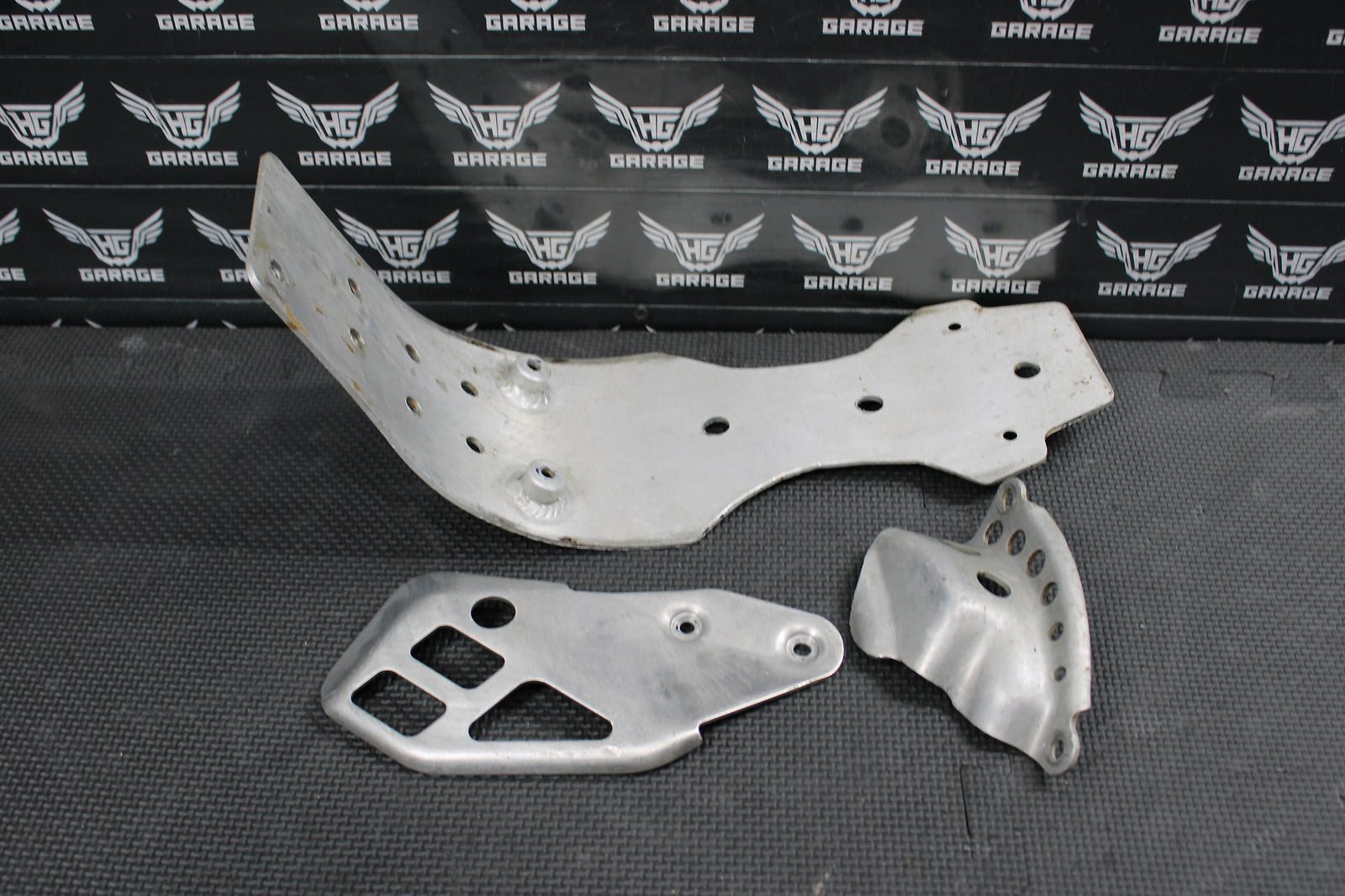 2002 YAMAHA YZ250F WORKS CONNECTION LOWER BOTTOM SKID PLATE GUARD SHIELD 5SG - 211 - hggarage