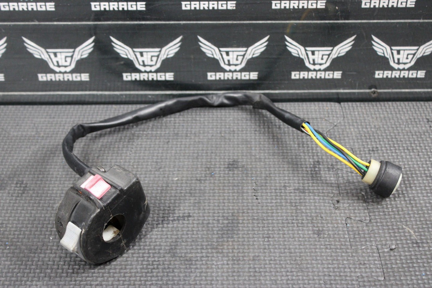 1991 87 - 94 YAMAHA BANSHEE 350 OEM LEFT HANDLEBAR HEADLIGHT ENGINE CUTOFF SWITCH - hggarage