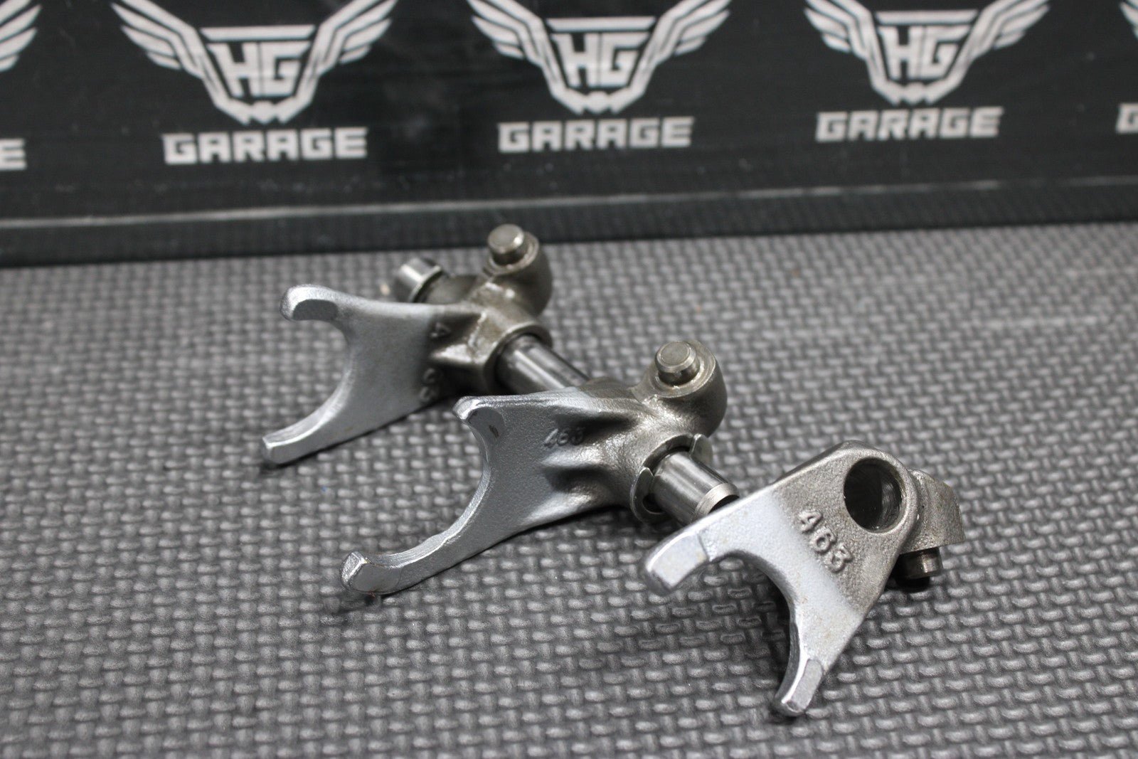 1997 YAMAHA RT100 OEM ENGINE TRANSMISSION GEARBOX SHIFT SHAFT GEARS TRANS FORKS - hggarage
