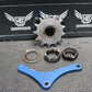 2008 YAMAHA 06 - 09 YZ450F 13T FRONT SPROCKET BLUE MOOSE RACING GUARD CASE SAVER - hggarage