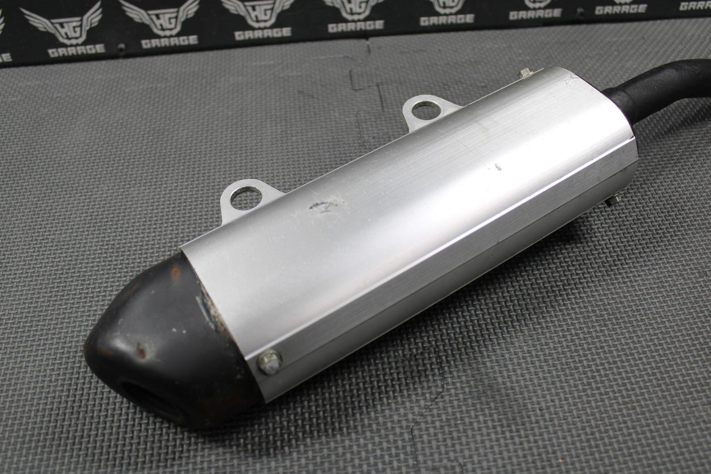 2003 03 - 05 KAWASAKI KX125 OEM MUFFLER EXHAUST SILENCER SLIP ON PIPE 18100 - 0003 - hggarage