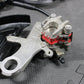 2007 HONDA CRF250R OEM NISSIN REAR BACK BRAKE CALIPER MASTER CYLINDER NICE!!