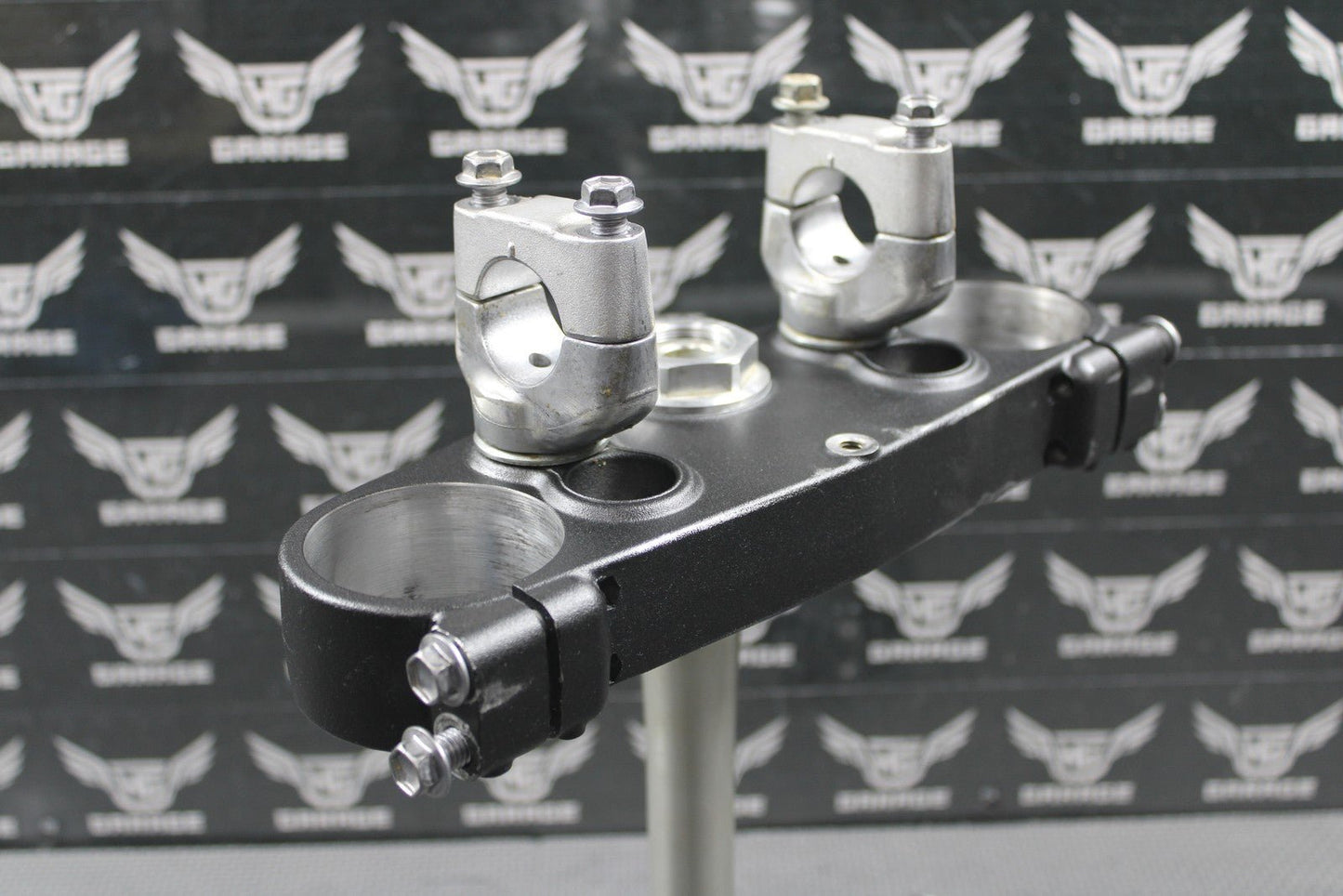 2020 YAMAHA 18 - 20 YZ250F OEM FRONT FORKS LOWER UPPER TRIPLE TREE STEM BAR CLAMP - hggarage