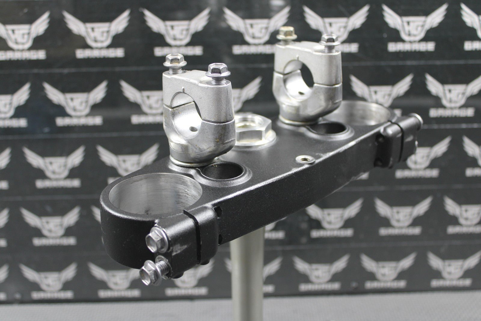 2020 YAMAHA 18 - 20 YZ250F OEM FRONT FORKS LOWER UPPER TRIPLE TREE STEM BAR CLAMP - hggarage