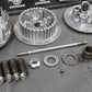 2014 KAWASAKI 10 - 14 KX250F OEM COMPLETE CLUTCH BASKET HUB PRESSURE PLATE - hggarage
