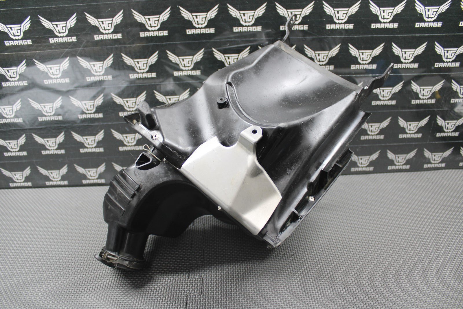 2008 HONDA CRF250R OEM AIRBOX AIR CLEANER FILTER BOX CASE INTAKE BOOT NICE! - hggarage