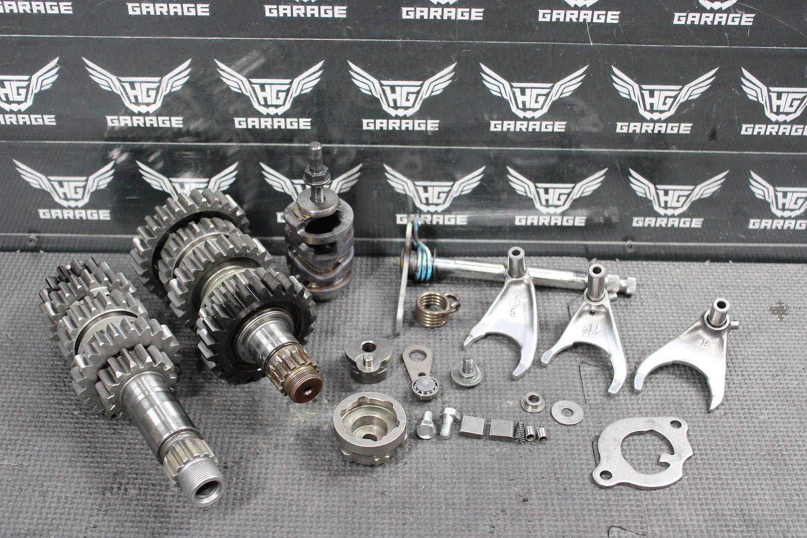 2006 Yamaha 06 - 09 YZ450F OEM Engine Transmission Tranny Assembly Gears - hggarage