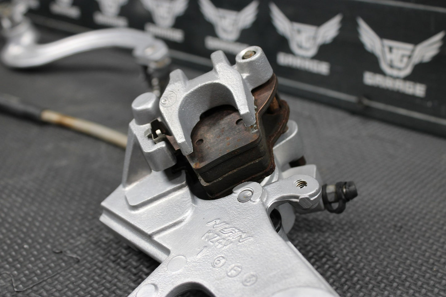 2007 05 - 07 HONDA CRF450R OEM NISSIN REAR BACK BRAKE CALIPER MASTER CYLINDER NICE - hggarage