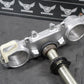 2002 YAMAHA YZ250 OEM FRONT FORKS LOWER BILLET UPPER TRIPLE TREE STEM CLAMP - hggarage