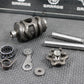 1997 KAWASAKI KX250 97 - 98 OEM ENGINE TRANSMISSION TRANNY GEARBOX SHIFT FORKS - hggarage