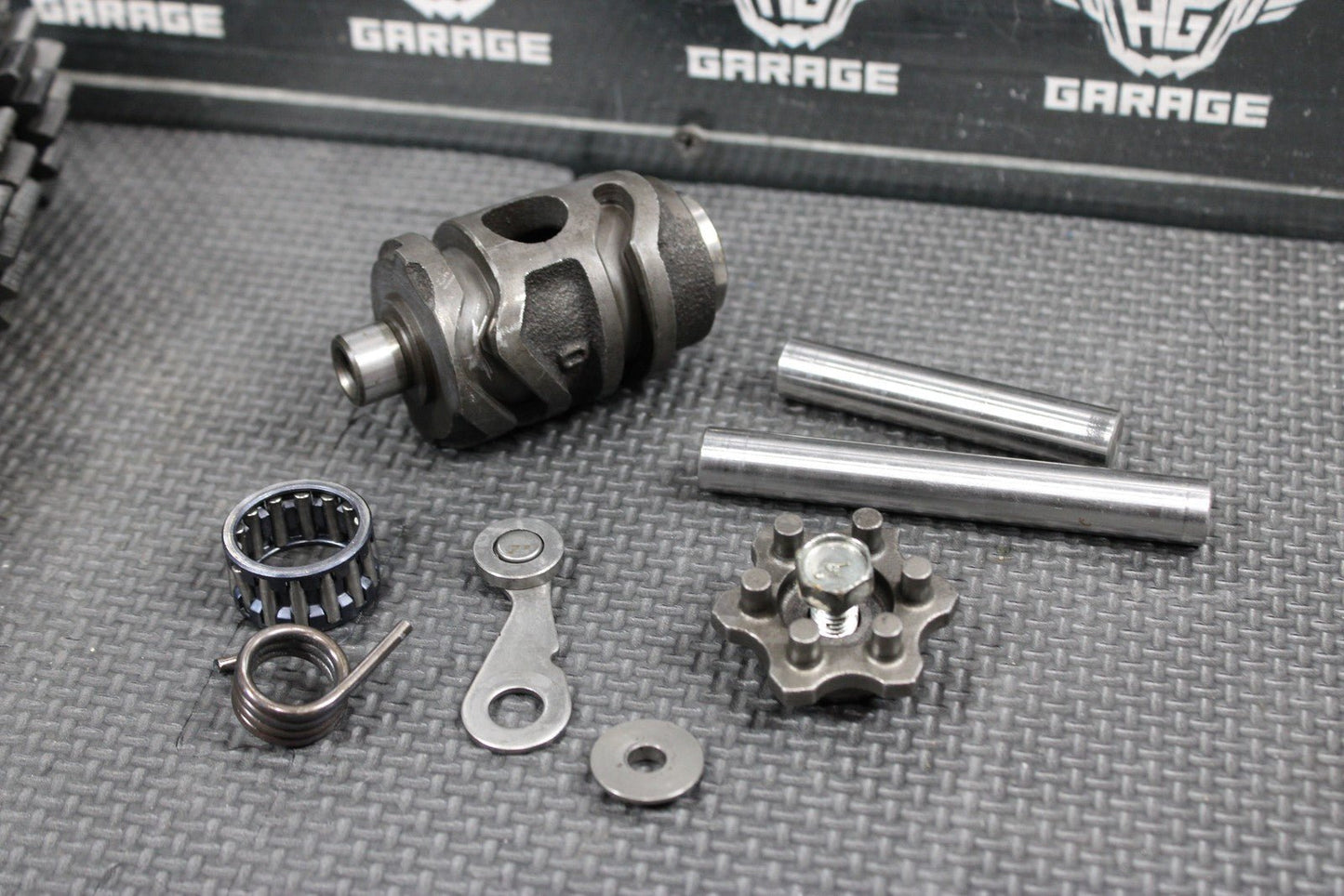 1997 KAWASAKI KX250 97 - 98 OEM ENGINE TRANSMISSION TRANNY GEARBOX SHIFT FORKS - hggarage