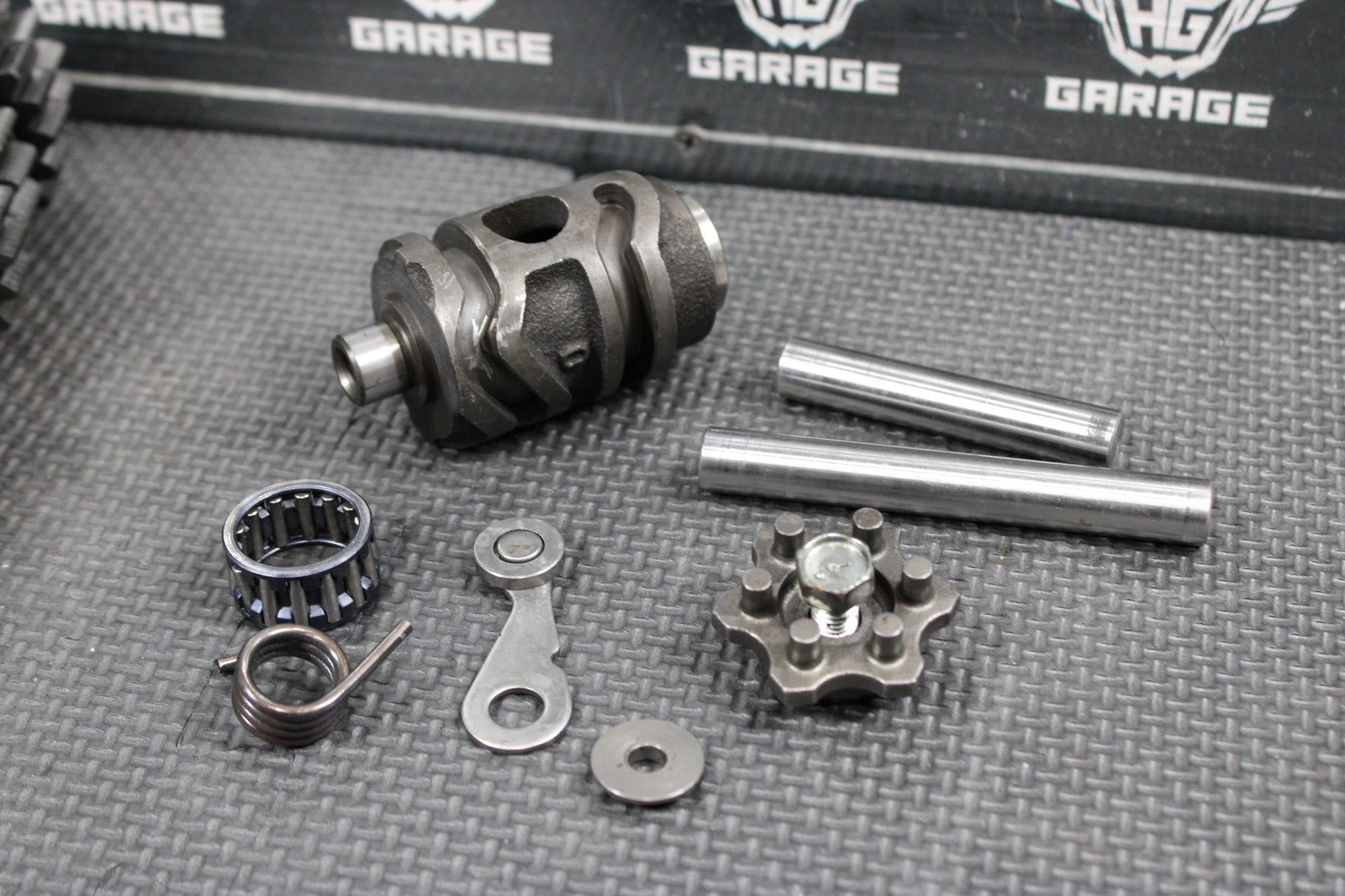 1997 KAWASAKI KX250 97 - 98 OEM ENGINE TRANSMISSION TRANNY GEARBOX SHIFT FORKS - hggarage