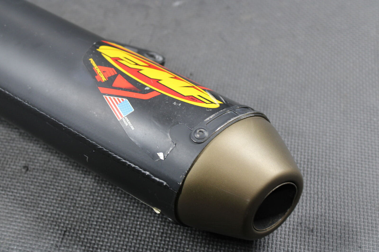 2009 YAMAHA YZ250F FMF POWERCORE 4  MUFFLER EXHAUST SILENCER SLIP ON PIPE