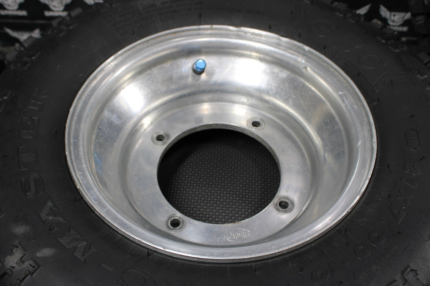 1991 YAMAHA 91 - 93 BANSHEE 350 ITP FRONT REAR WHEELS RIMS W TIRES SET COMPLETE - hggarage
