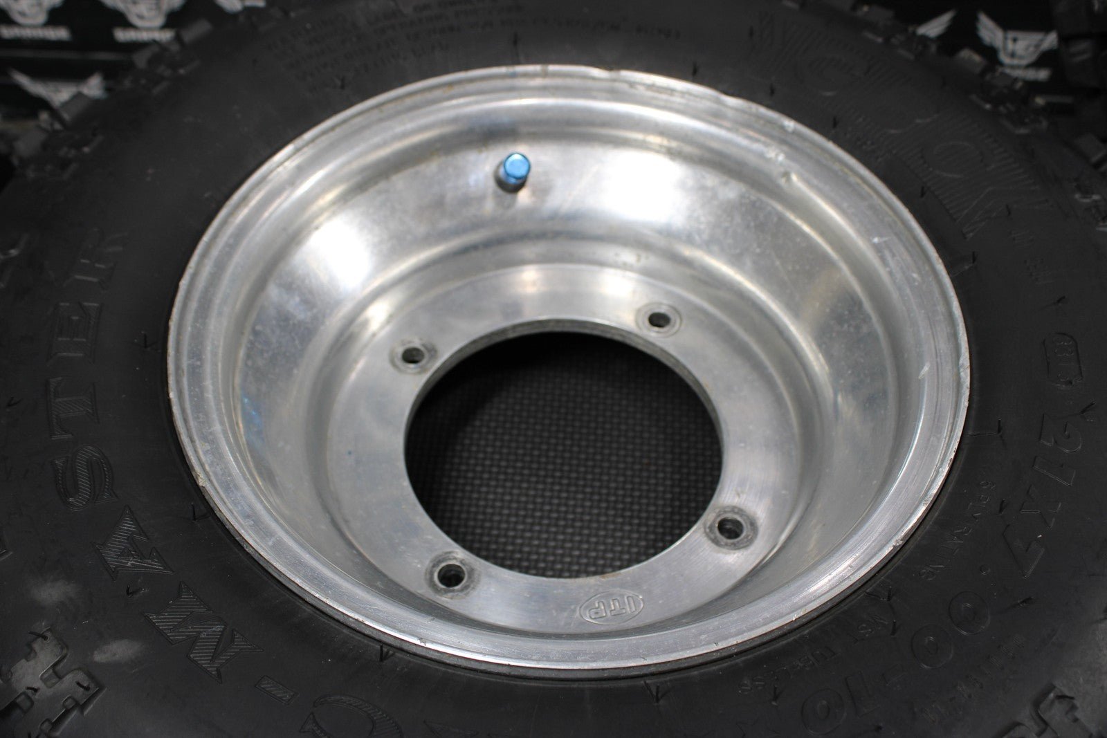 1991 YAMAHA 91 - 93 BANSHEE 350 ITP FRONT REAR WHEELS RIMS W TIRES SET COMPLETE - hggarage
