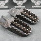 2001 95 - 01 HONDA CR500R RIGHT LEFT OVERSIZE FOOTPEGS FOOT PEGS PEDALS HEAVY DUTY - hggarage