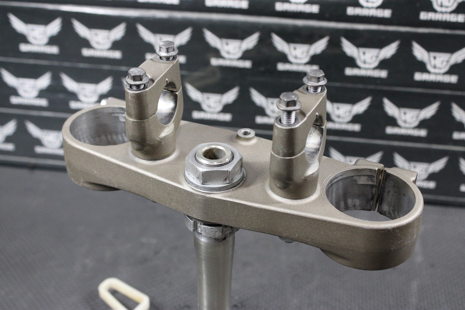 2006 YAMAHA 06 - 14 YZ450F OEM FRONT FORKS LOWER UPPER TRIPLE TREE STEM SET - hggarage