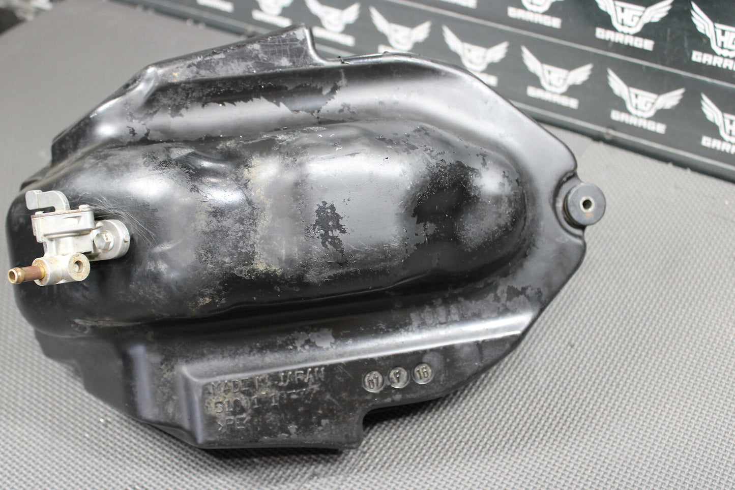 2008 KAWASAKI KX100 OEM GAS FUEL TANK CELL PETROL RESERIOR