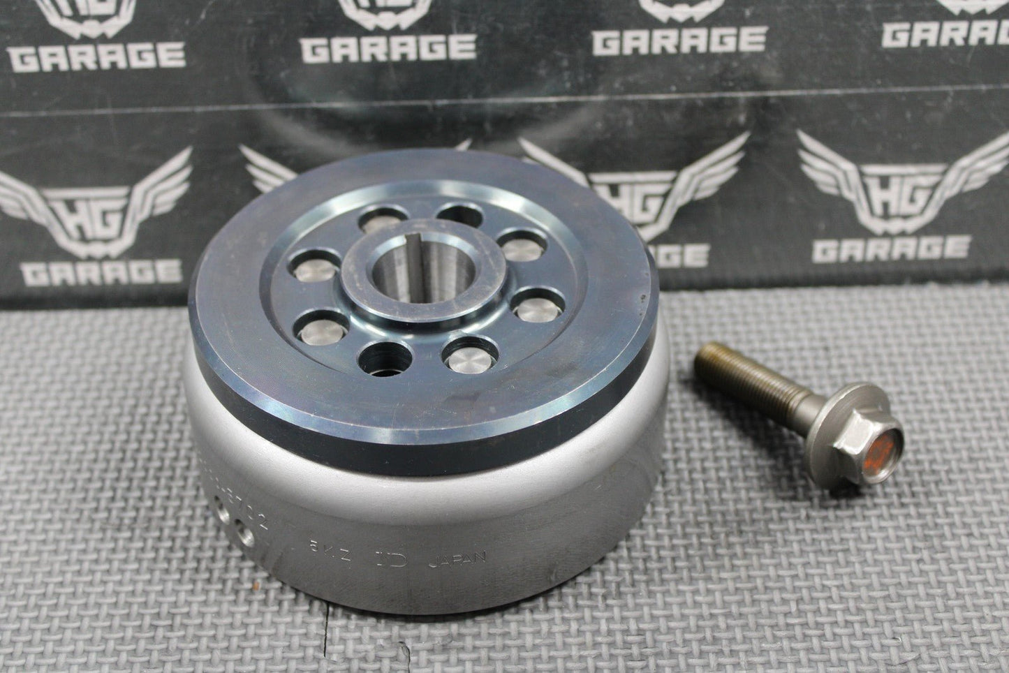 1991 HONDA 85 - 95 XR250R OEM STATOR MAGNETO ROTOR FLYWHEEL 31110 - KL4 - 014 NICE! - hggarage