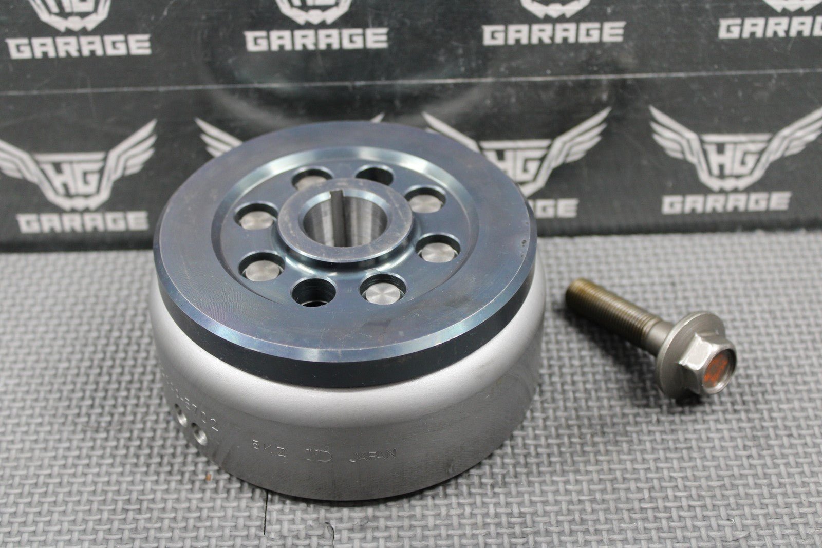 1991 HONDA 85 - 95 XR250R OEM STATOR MAGNETO ROTOR FLYWHEEL 31110 - KL4 - 014 NICE! - hggarage