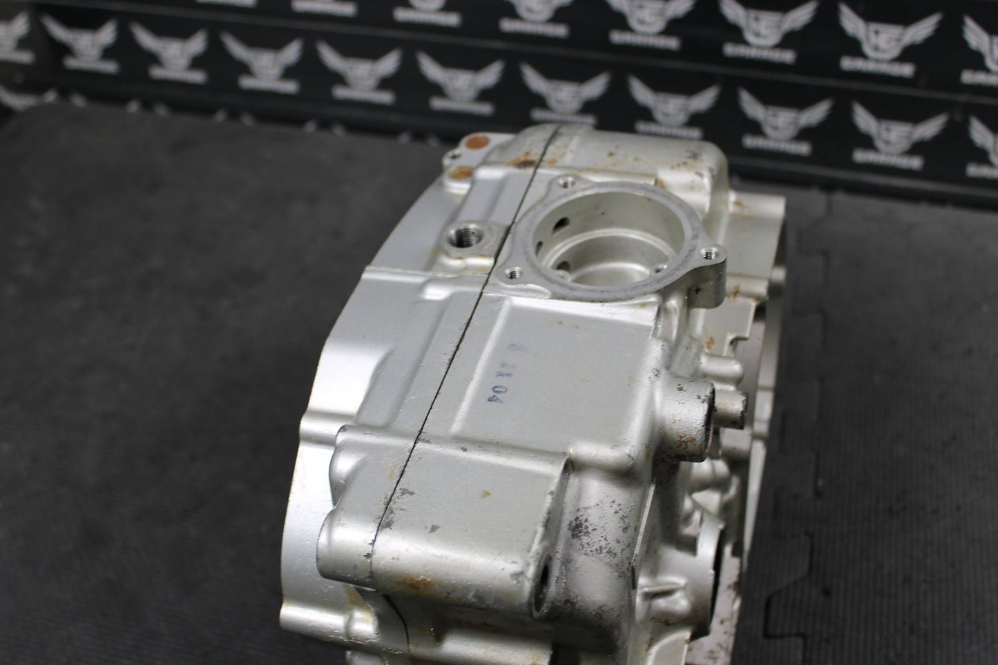 2004 Suzuki 03 - 07 DRZ125 OEM Left Right Engine Motor Crankcase Crank Case Block - hggarage