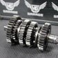 2004 00 - 04 KAWASAKI KX65 OEM ENGINE TRANSMISSION GEARS GEARBOX SHIFT SHAFT DRUM - hggarage