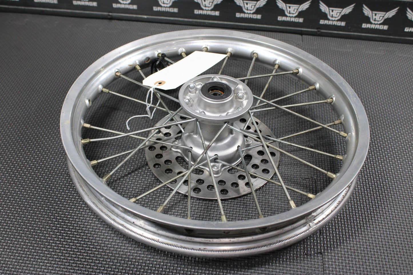 2004 KAWASAKI 00 - 09 KX65 OEM FRONT WHEEL RIM HUB SPOKES 41090 - 1124 - hggarage