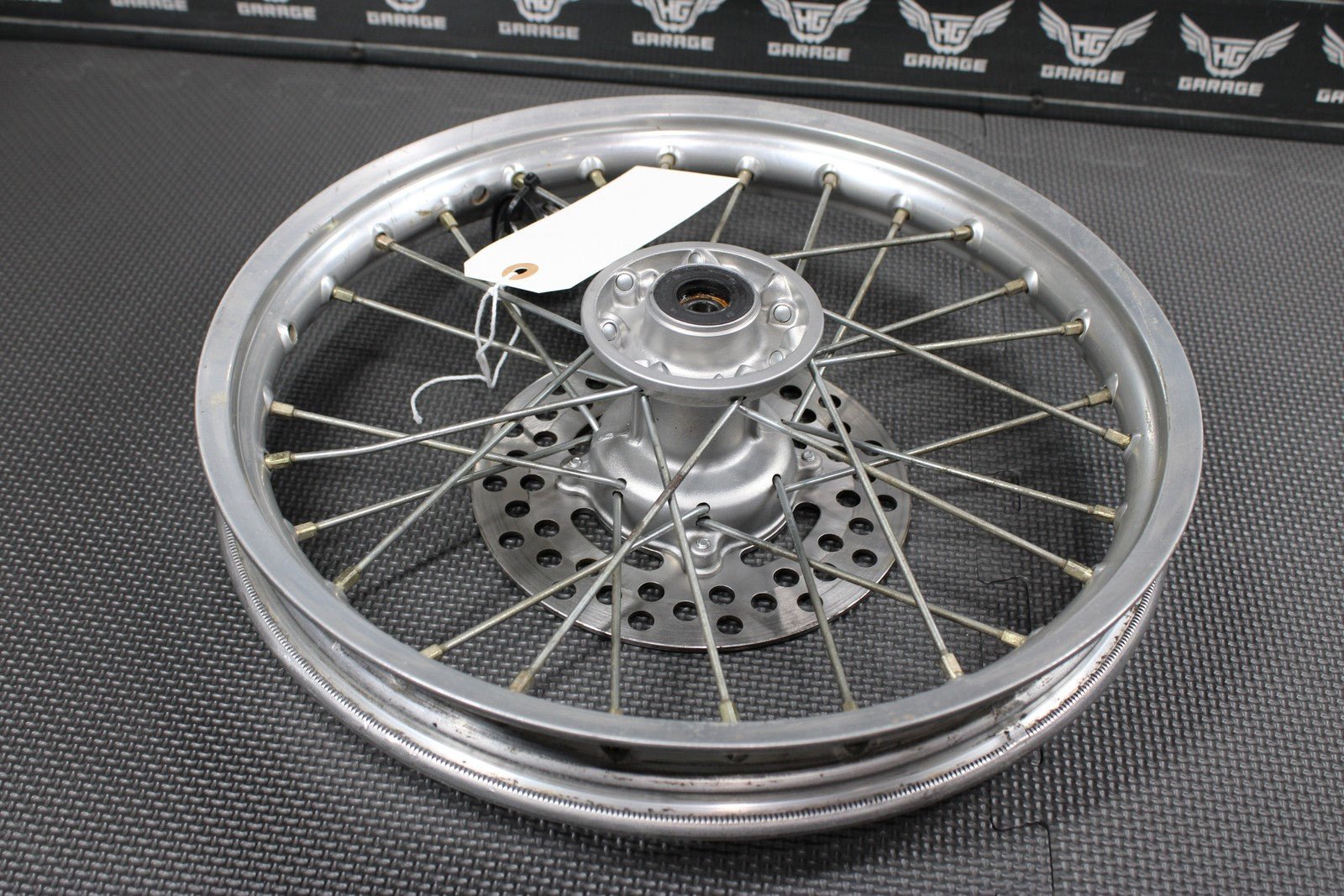 2004 KAWASAKI 00 - 09 KX65 OEM FRONT WHEEL RIM HUB SPOKES 41090 - 1124 - hggarage