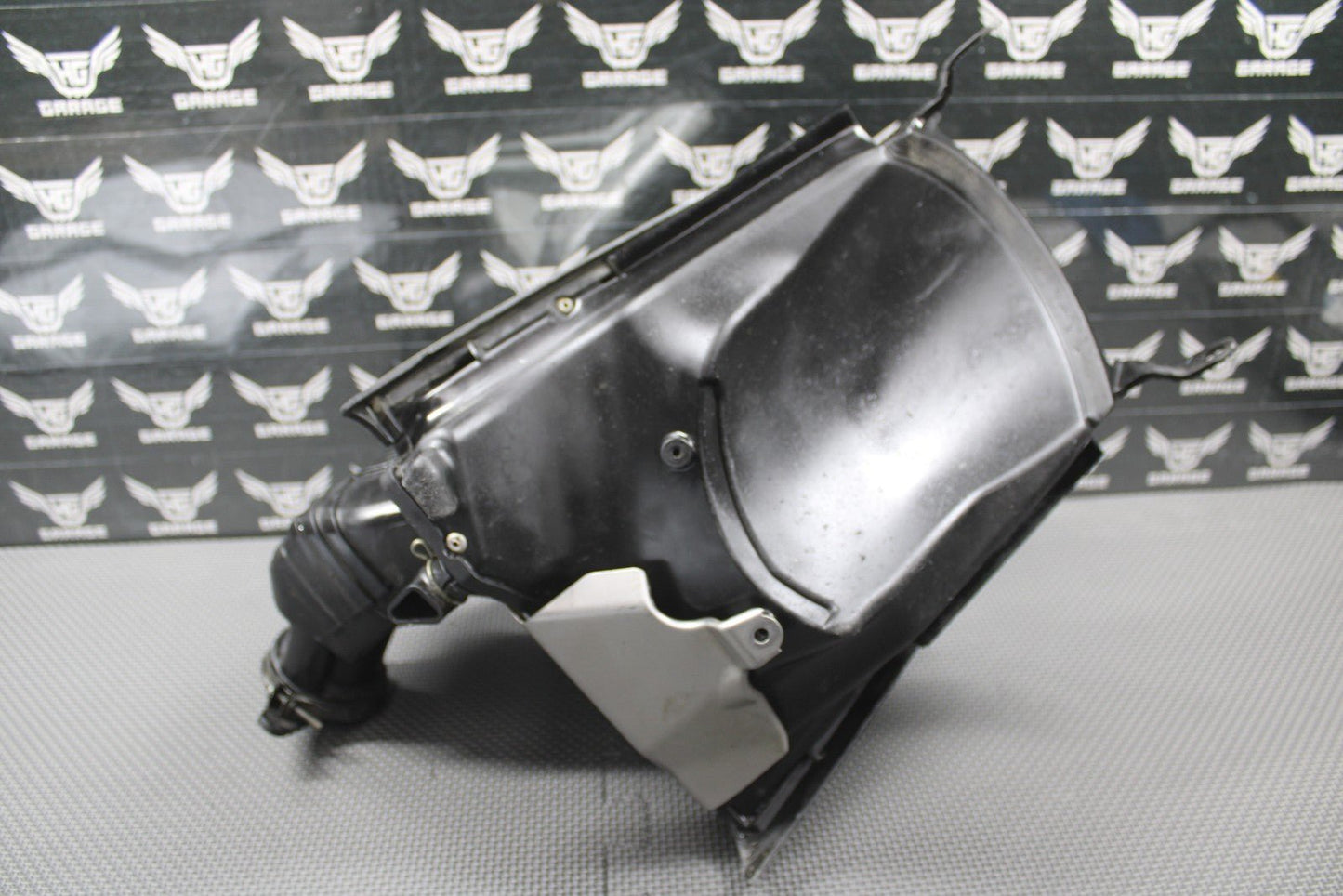 2008 HONDA CRF250R OEM AIRBOX AIR CLEANER FILTER BOX CASE INTAKE BOOT NICE! - hggarage