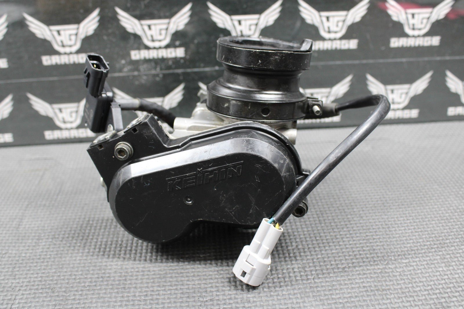 2014 KAWASAKI KX250F OEM KEIHIN MAIN FUEL INJECTOR THROTTLE BODY 16163 - 0797 GOOD - hggarage