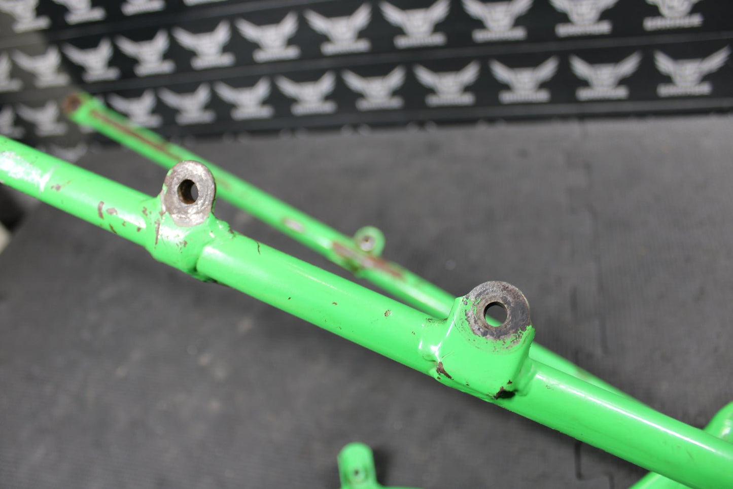 1995 KAWASAKI 95 - 97 KX125 KX250 OEM REAR BACK SUB FRAME SUBFRAME 32160 - 1397 - CC - hggarage