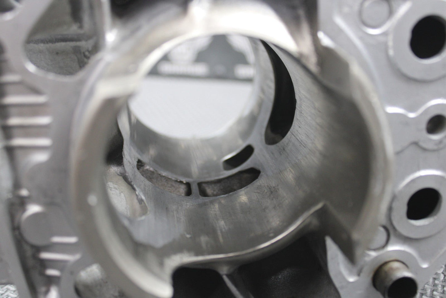 1995 HONDA CR250R OEM KZ3 M CYLINDER BORE JUG TOP END 12100 - KZ3 - 880 NEEDS REPAIR - hggarage