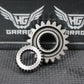 1997 92 - 98 KAWASAKI KX250 OEM CRANKSHAFT CRANK SHAFT PRIMARY DRIVE SPUR GEARS - hggarage